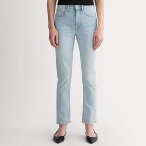 Everlane jeans the curve cheeky lean Classic Blue Denim Size 33 Reg